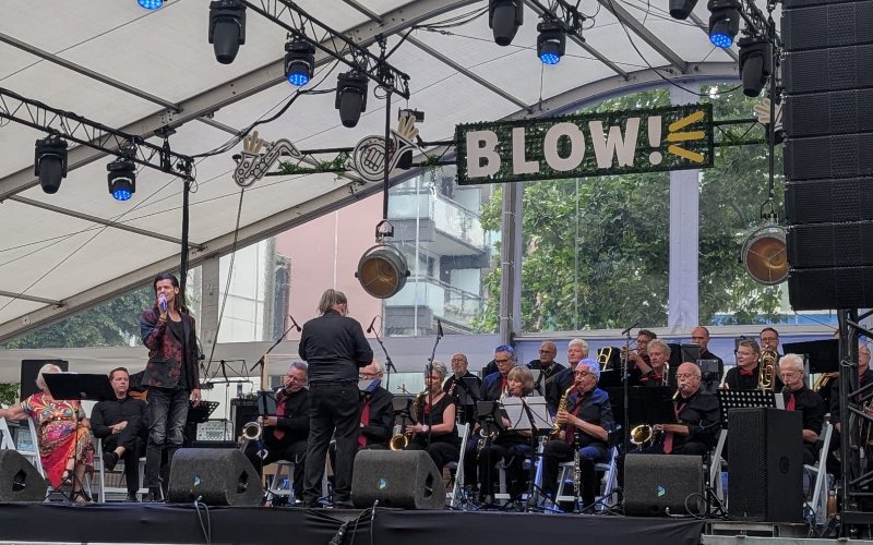 Bigband & Vocals Maashorst op WMC 2026 Markt Kerkrade